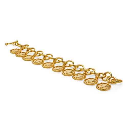 Dhwani Bhansal Inka Bracelet In Gold Plated