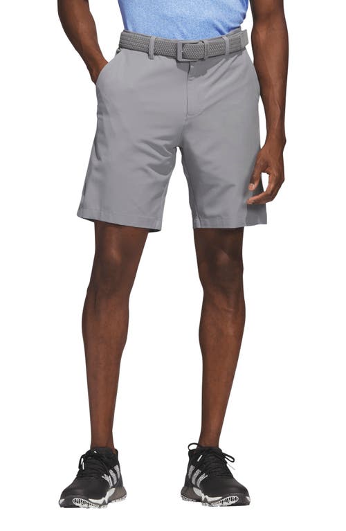 Ultimate Water Repellent Stretch Flat Front Shorts in Grey Three