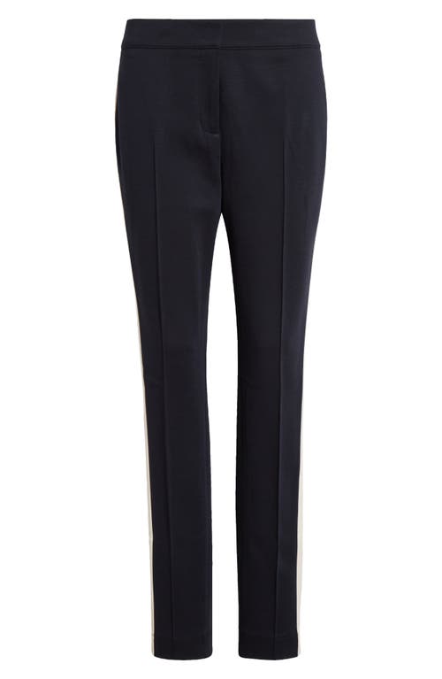 Akris Punto Mara Slim Fit Pants In Navy
