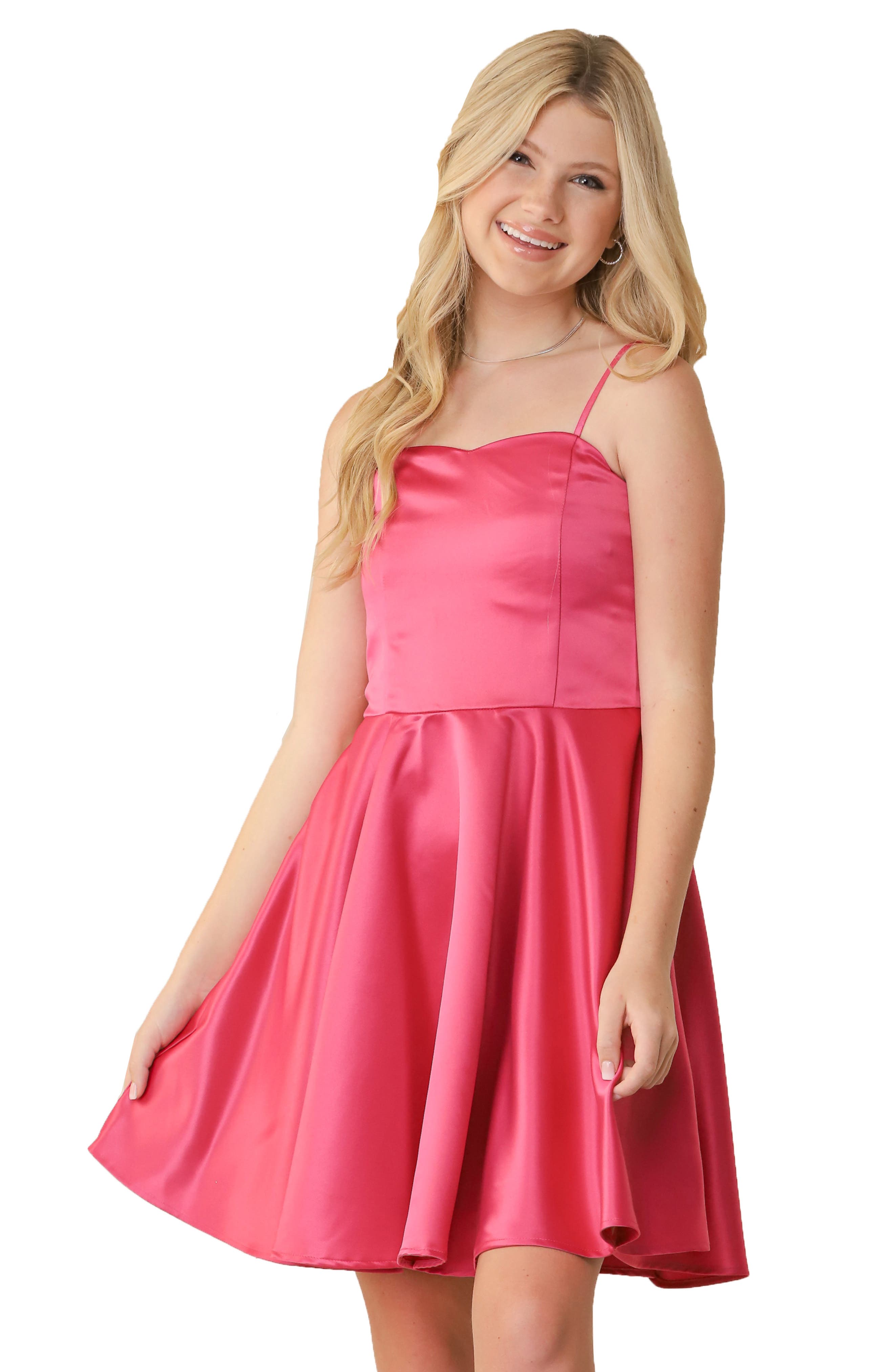 Tween Satin Dress