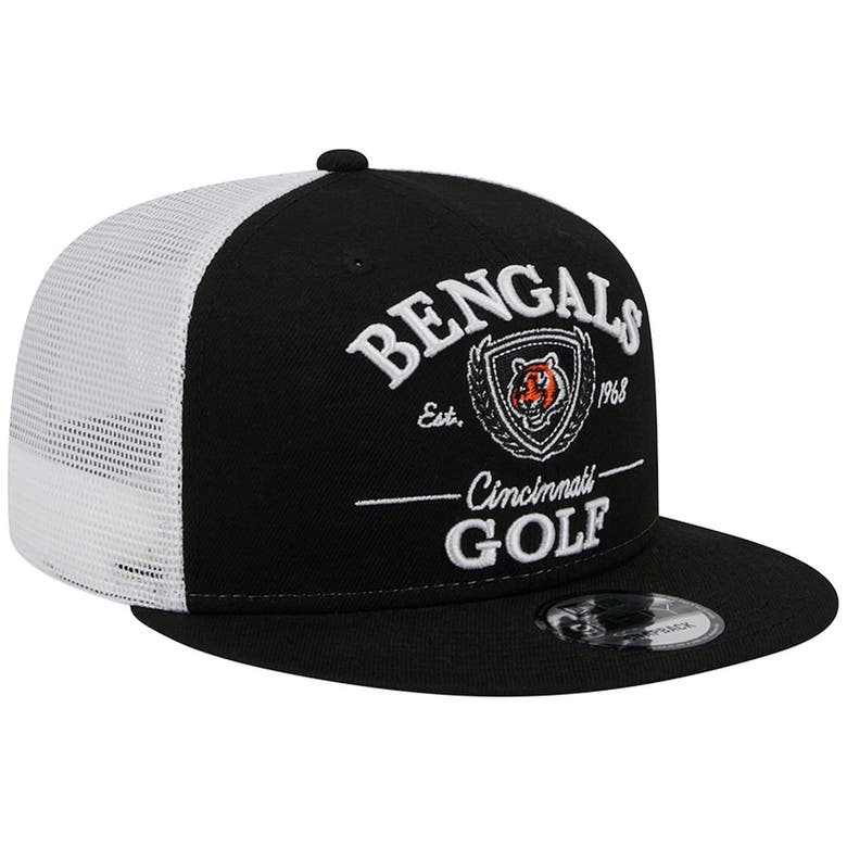 New Era Black Cincinnati Bengals Club 9fifty Snapback Hat