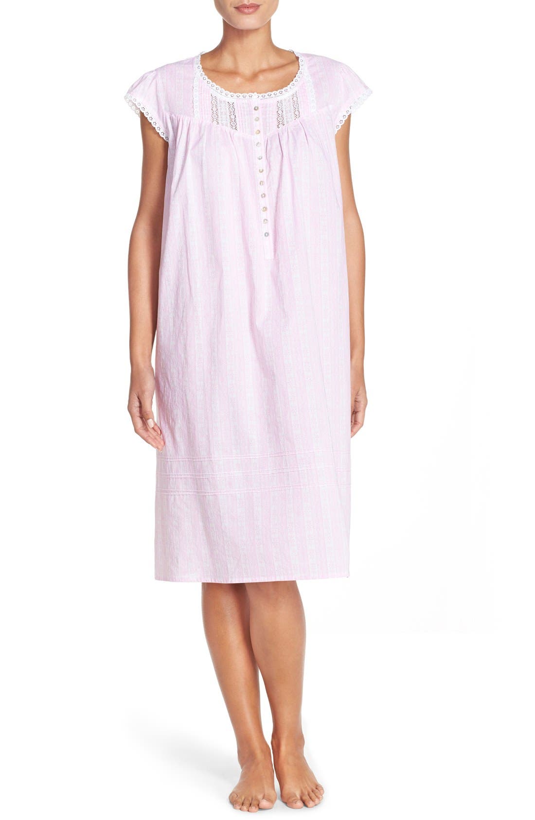 Eileen West Print Cotton Nightgown Nordstrom