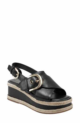 Flow in Pewter Wedge Sandals  Women's Shoes by NAKED FEET