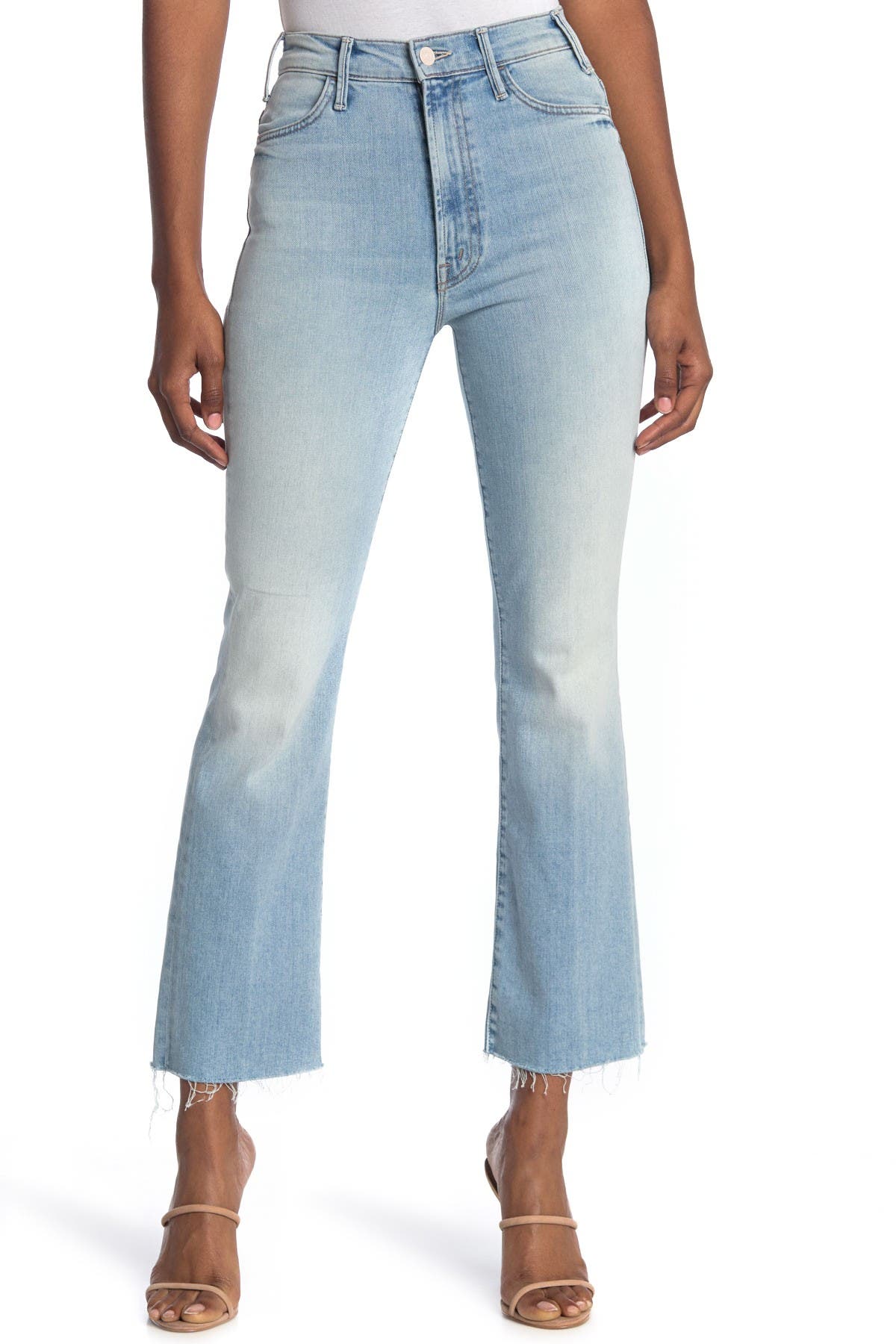 ankle flare jeans