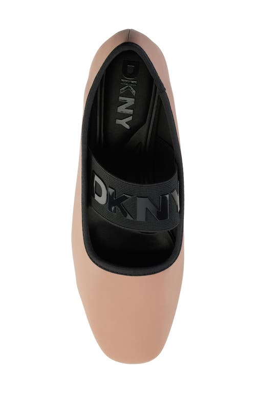 Shop Dkny Dace Mary Jane Ballet Flat In Blush