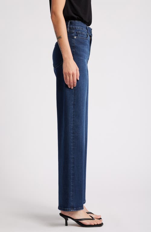 Shop Frame Le Slim Palazzo High Waist Wide Leg Jeans In Dante