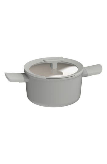 Berghoff Leo Balance 5.8-quart Stock Pot In Moon Mist