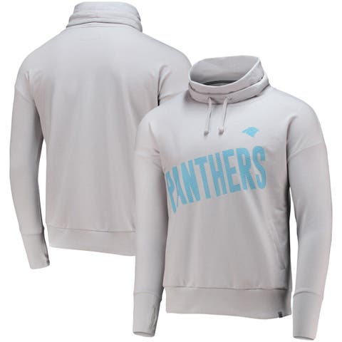 Carolina Panthers Antigua Victory Chenille Pullover Sweatshirt - White