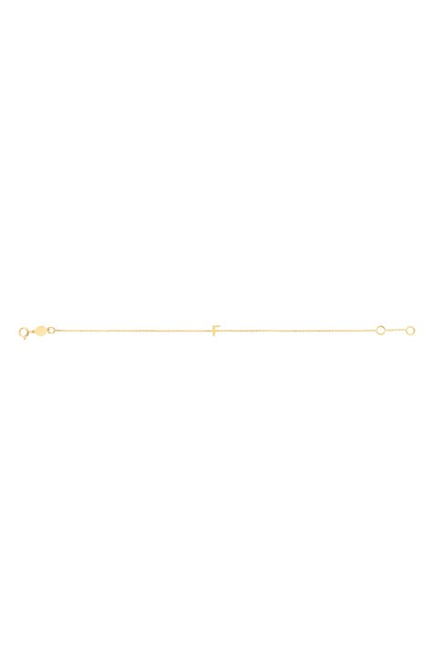 Karat Rush 14K Gold Initial F Necklace