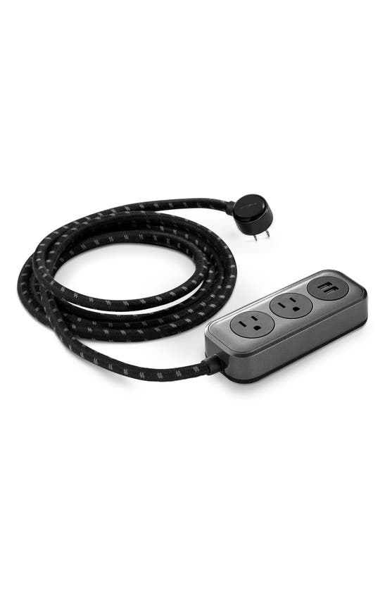 SHINOLA 2 PORT & DUAL USB POWER SUPPLY EXTENSION CORD