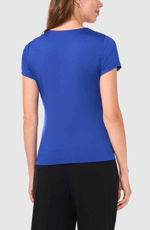 Shop Halogenr Halogen(r) Essential Compression T-shirt In Twilight Blue