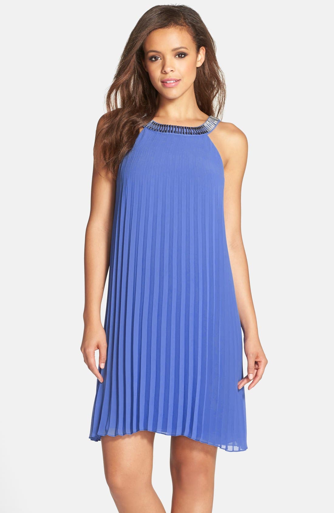 Laundry by Shelli Segal Pleated Chiffon Dress Nordstrom