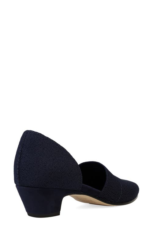 Shop Eileen Fisher Marra D'orsay Pump In Midnight