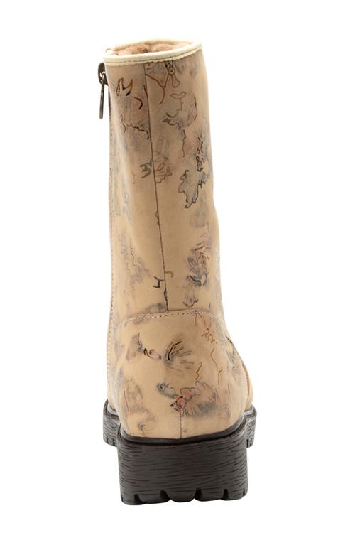 Alegria By Pg Lite Chalet Lug Sole Bootie In Desert Flora