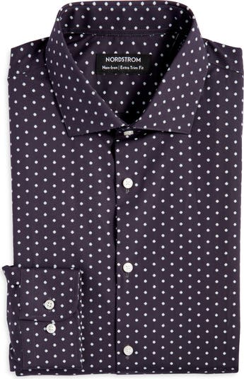 nordstrom extra trim fit dress shirt Trim Fit Button-Down Dress Shirt (Men)