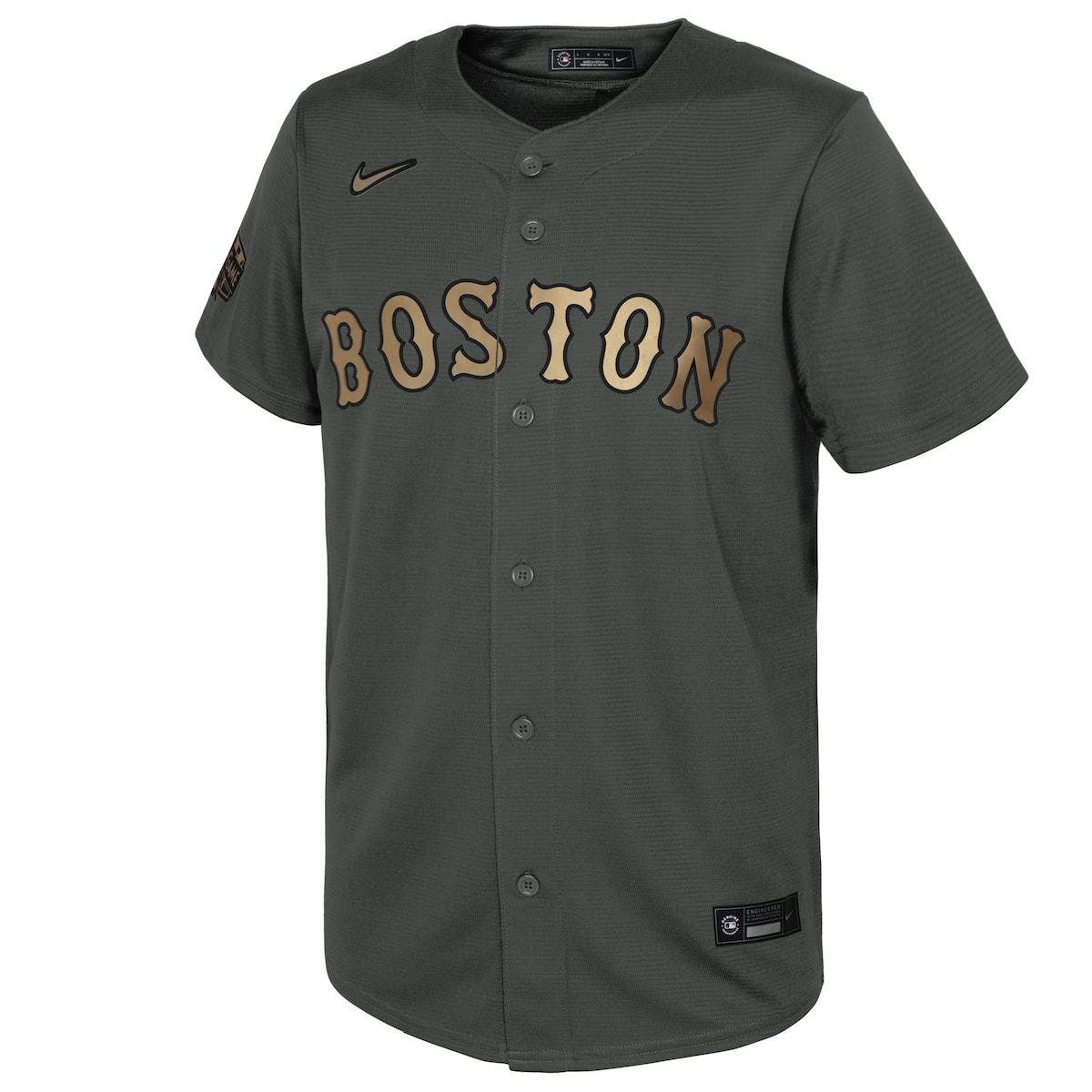 Nike Youth Nike Rafael Devers Charcoal Boston Red Sox 2022 MLB AllStar