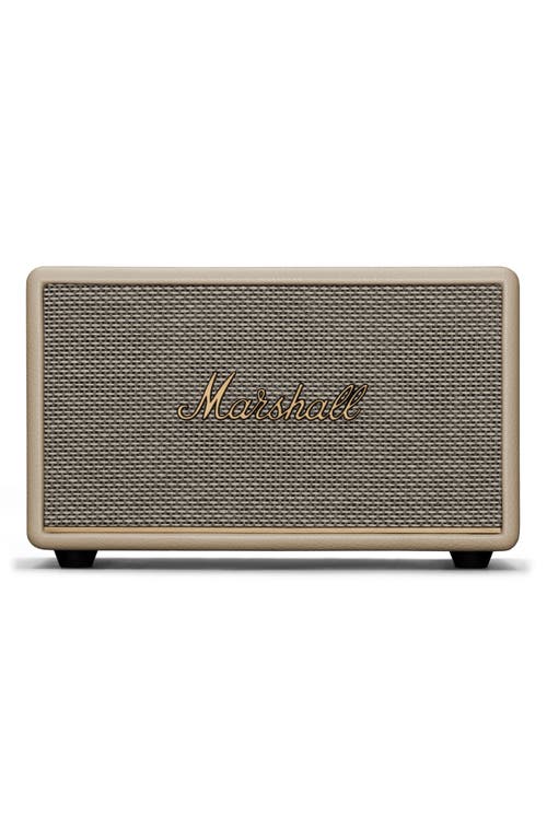 Marshall Acton III Bluetooth Speaker in Cream at Nordstrom