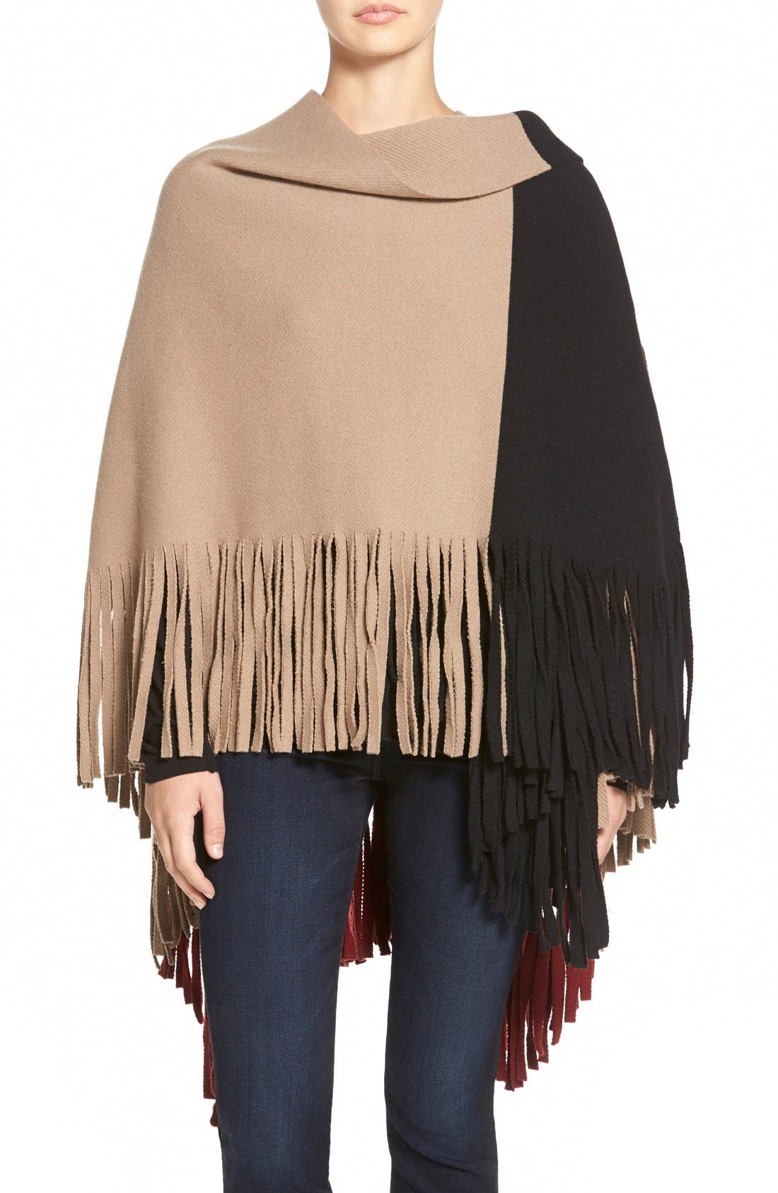 burberry poncho nordstrom
