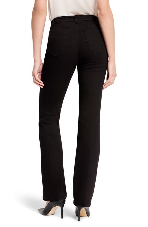Nic + Zoe Nic+zoe High Rise Bootcut Jeans In Black Denim In Black Denim