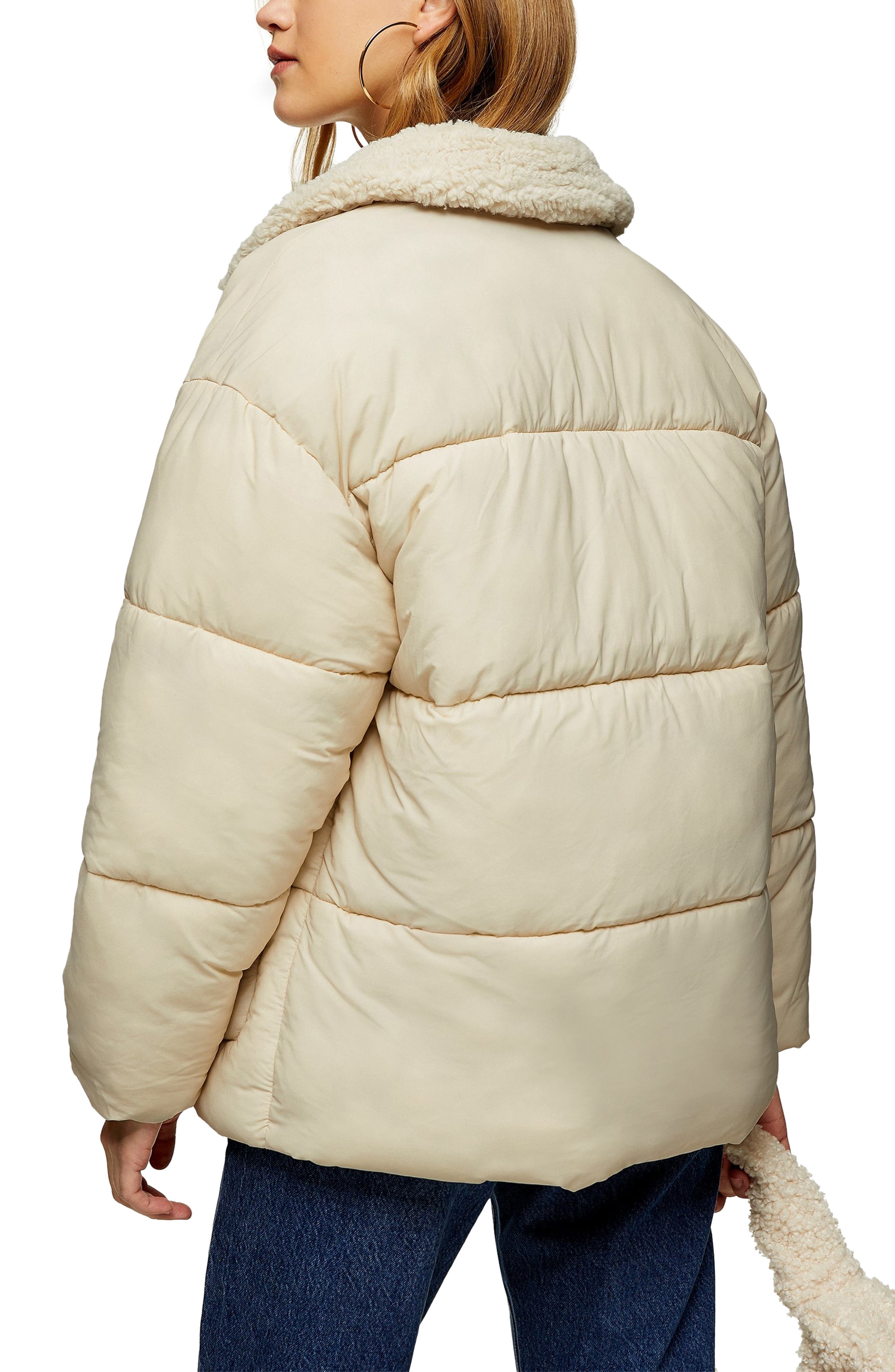 topshop puffer