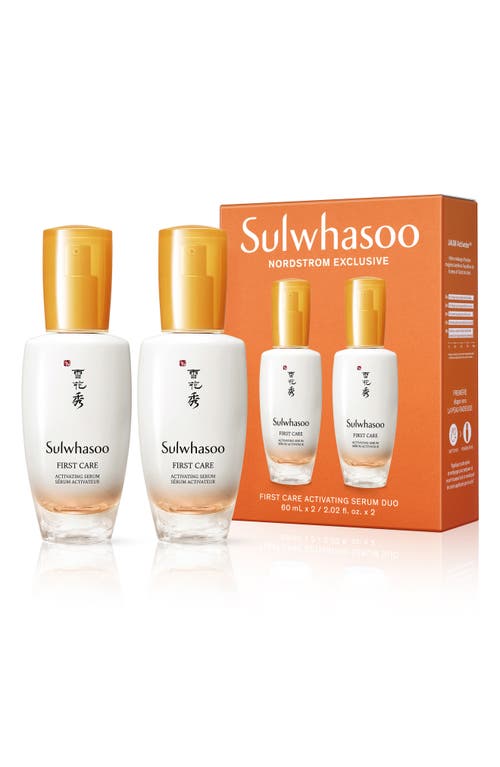 Sulwhasoo First Care Activating Serum Duo $178 Value