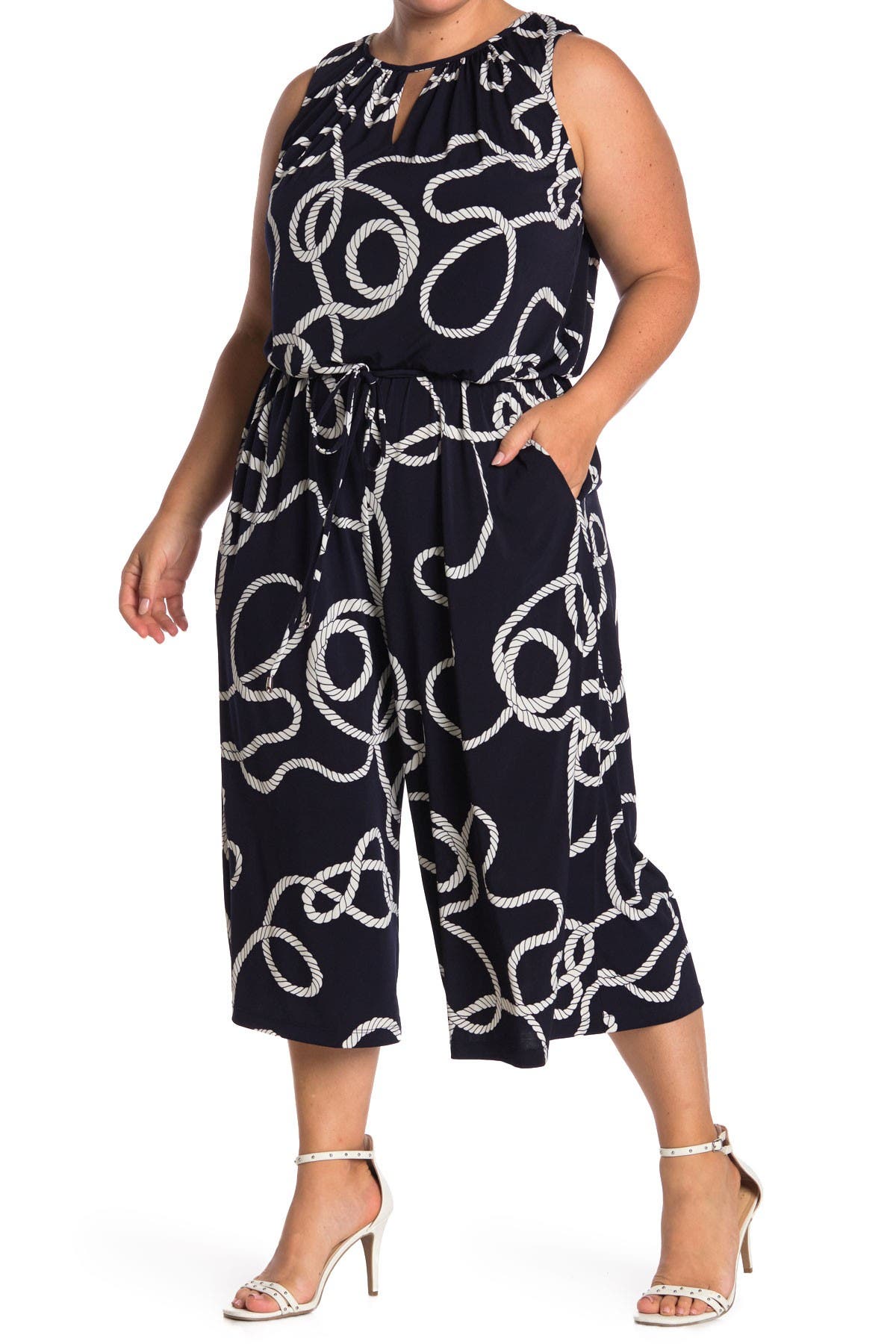 london times plus size jumpsuit