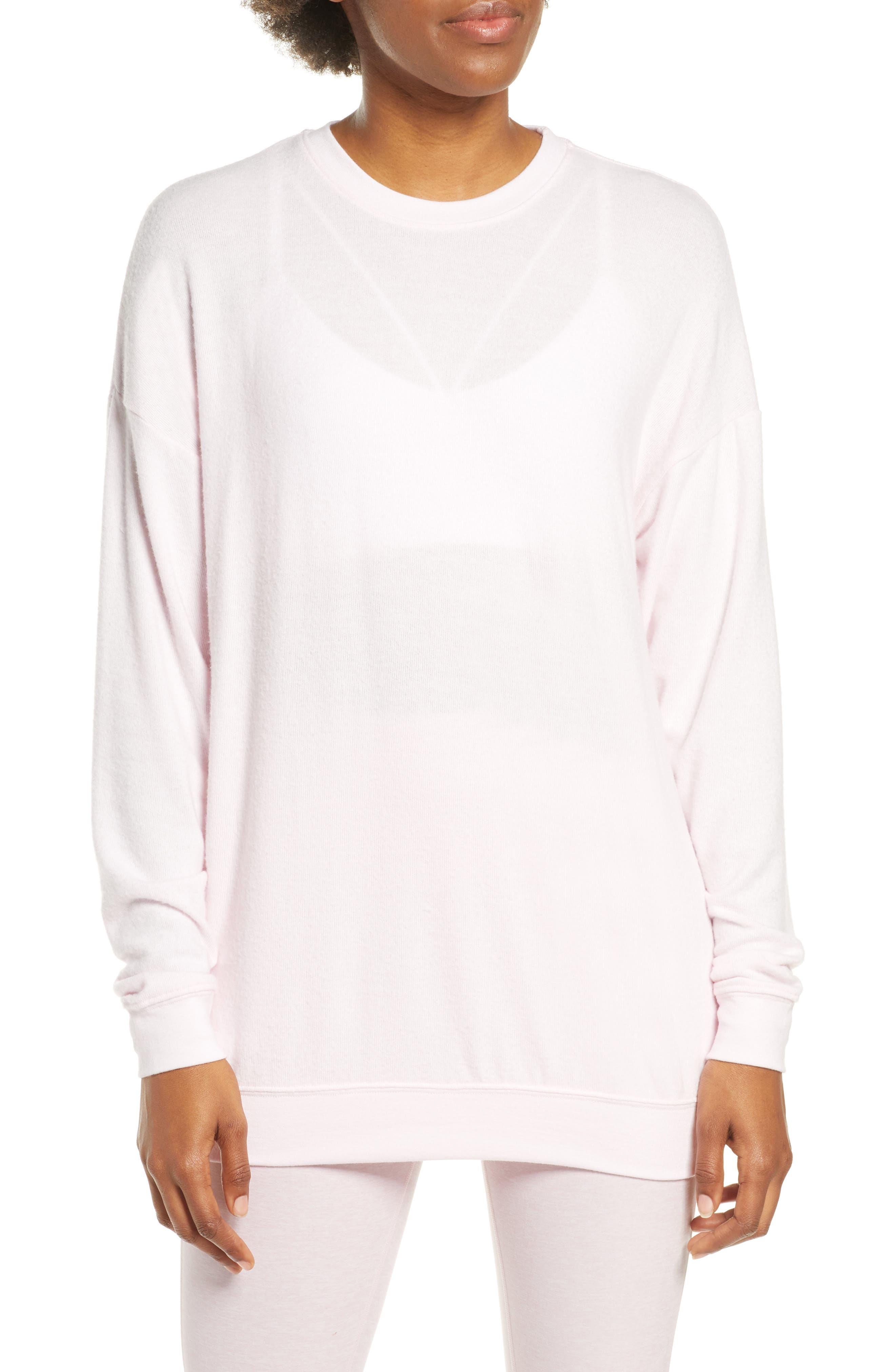 alo pink sweatshirt