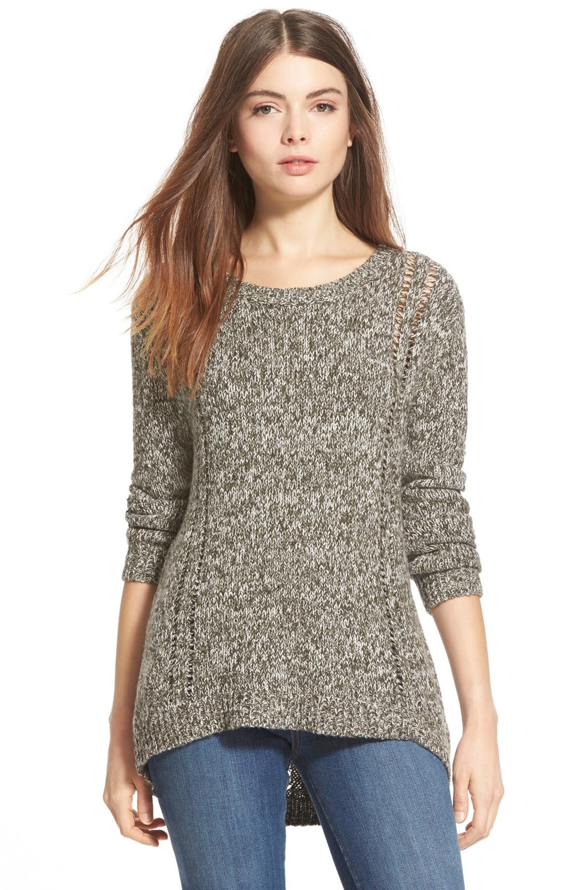 Hinge Back Detail Sweater | Nordstrom