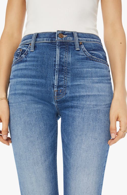 MOTHER MOTHER THE TRIPPER FLOOD HIGH WAIST ANKLE JEANS 