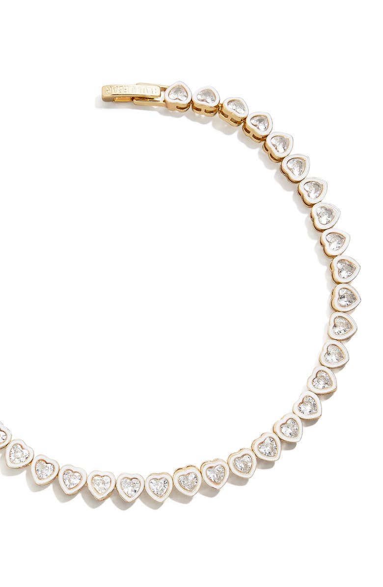 BaubleBar Kali Heart Tennis Bracelet Nordstrom