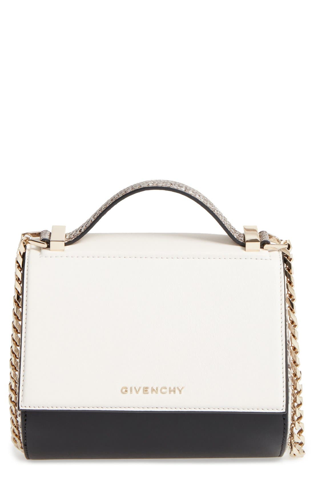 Givenchy Pandora Box Genuine Snakeskin Crossbody Bag Nordstrom