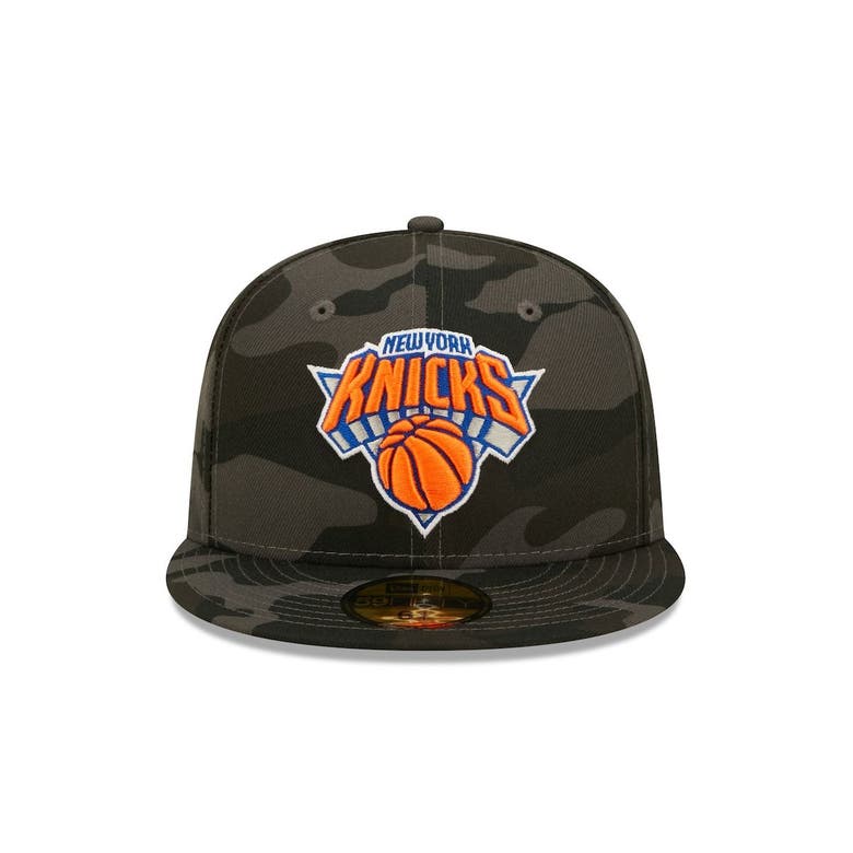 New Era Black New York Knicks Camo 59fifty Fitted Hat ModeSens