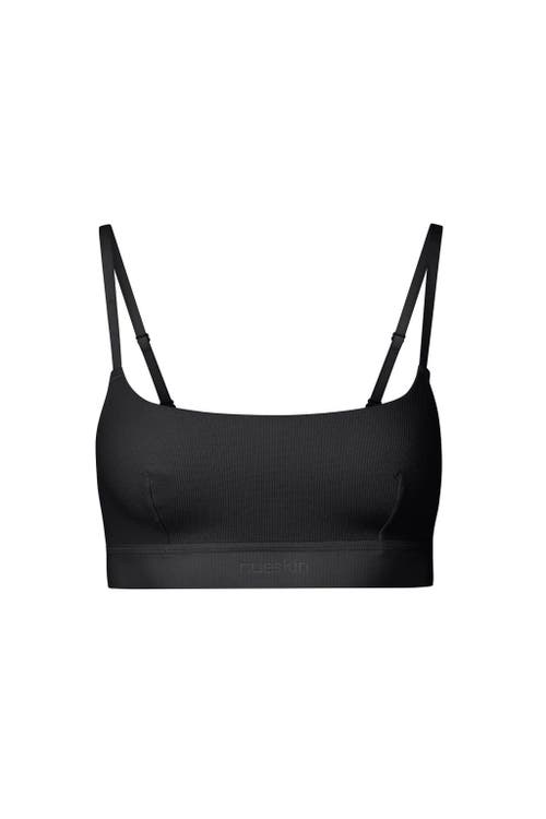 Shop Nueskin Rory Unlined Bralette Bra In Black