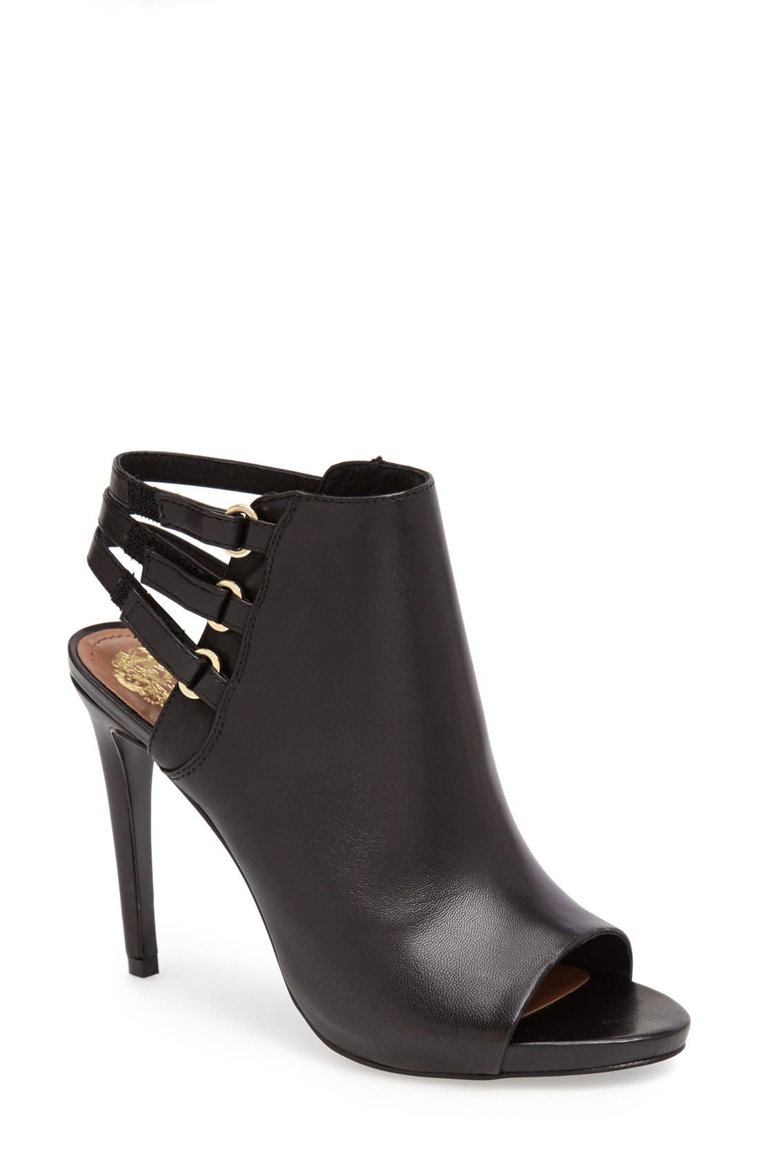 vince camuto amber leather bootie