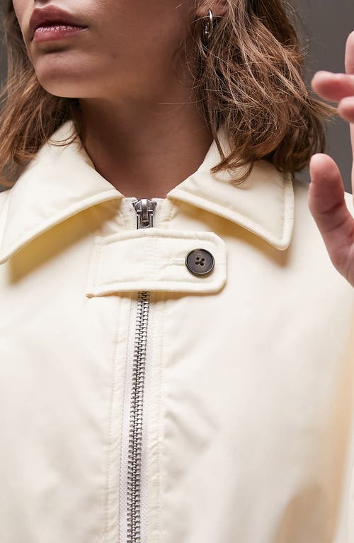 TOPSHOP TOPSHOP OVERSIZE BOMBER JACKET