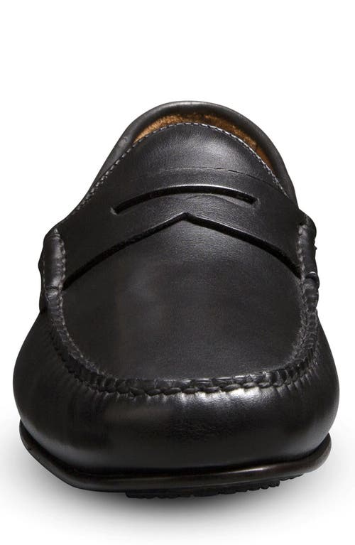 Allen Edmonds Supersport Moc Toe Penny Loafer In Black