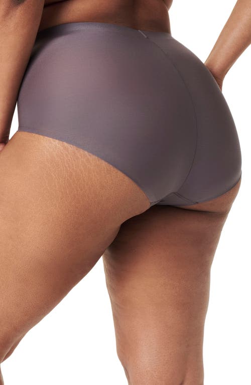 Shop Spanx ® High Waist Briefs In Mythical Grey