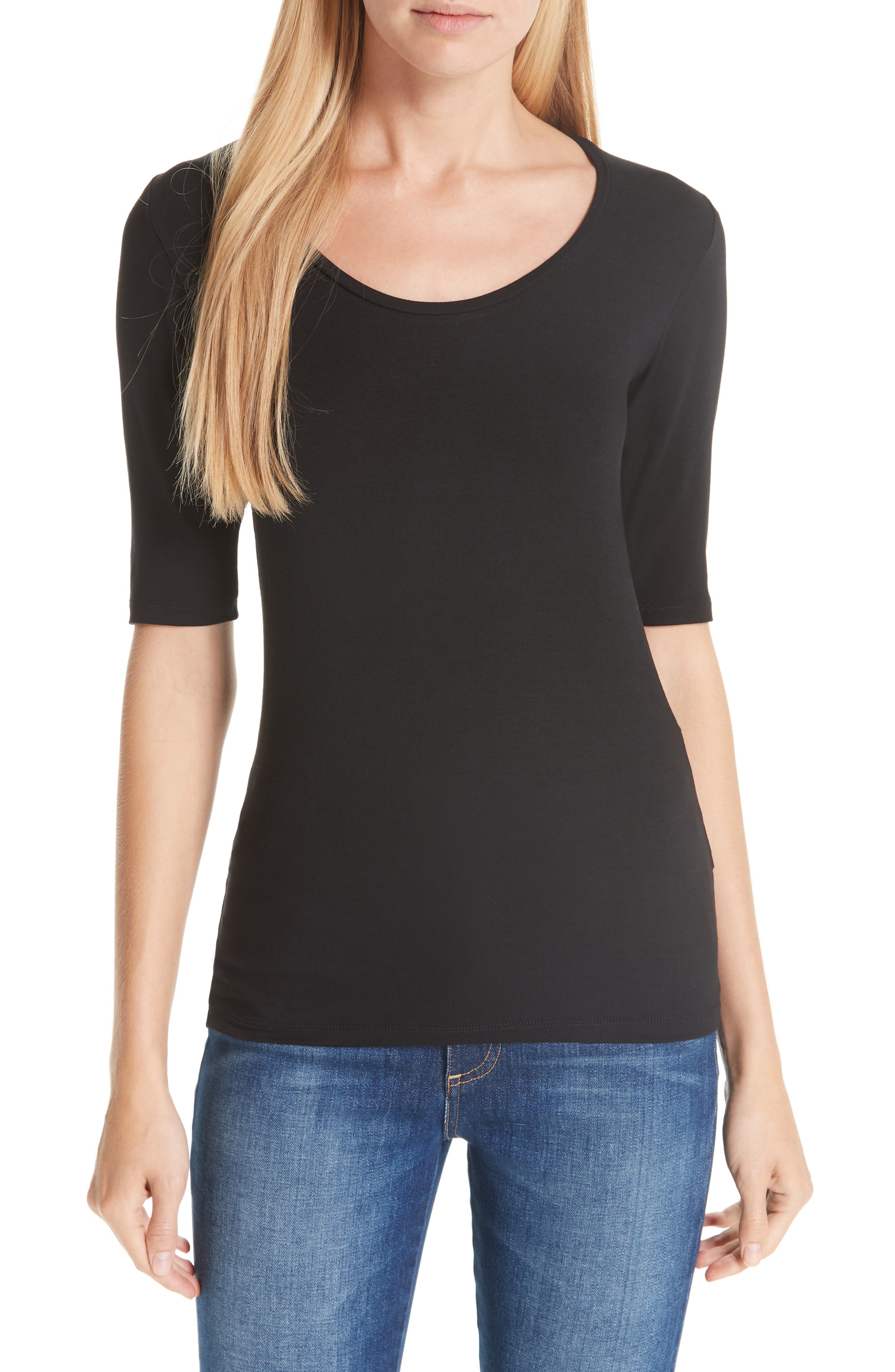 Majestic Filatures Womens Soft Touch Elbow Scoop