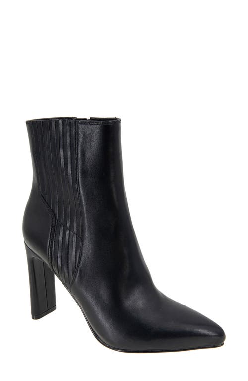 Kalia Pointed Toe Bootie in Black