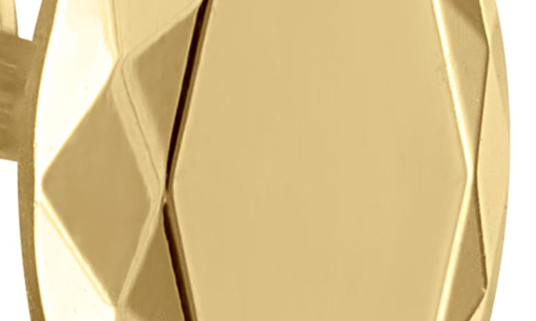 Maria Tash Faceted Marquise Single Threaded Stud Earring In Yellow Gold