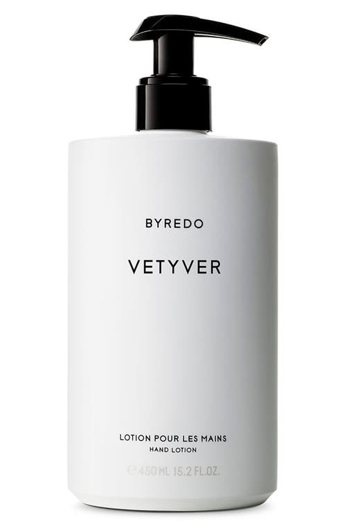Byredo Vetyer (vetiver) Hand Lotion In No Color