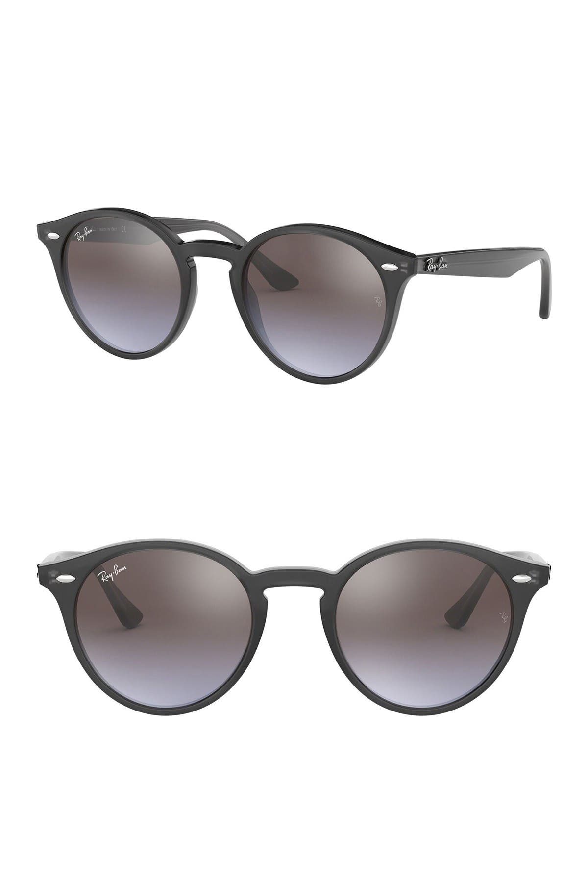 highstreet 49mm round sunglasses