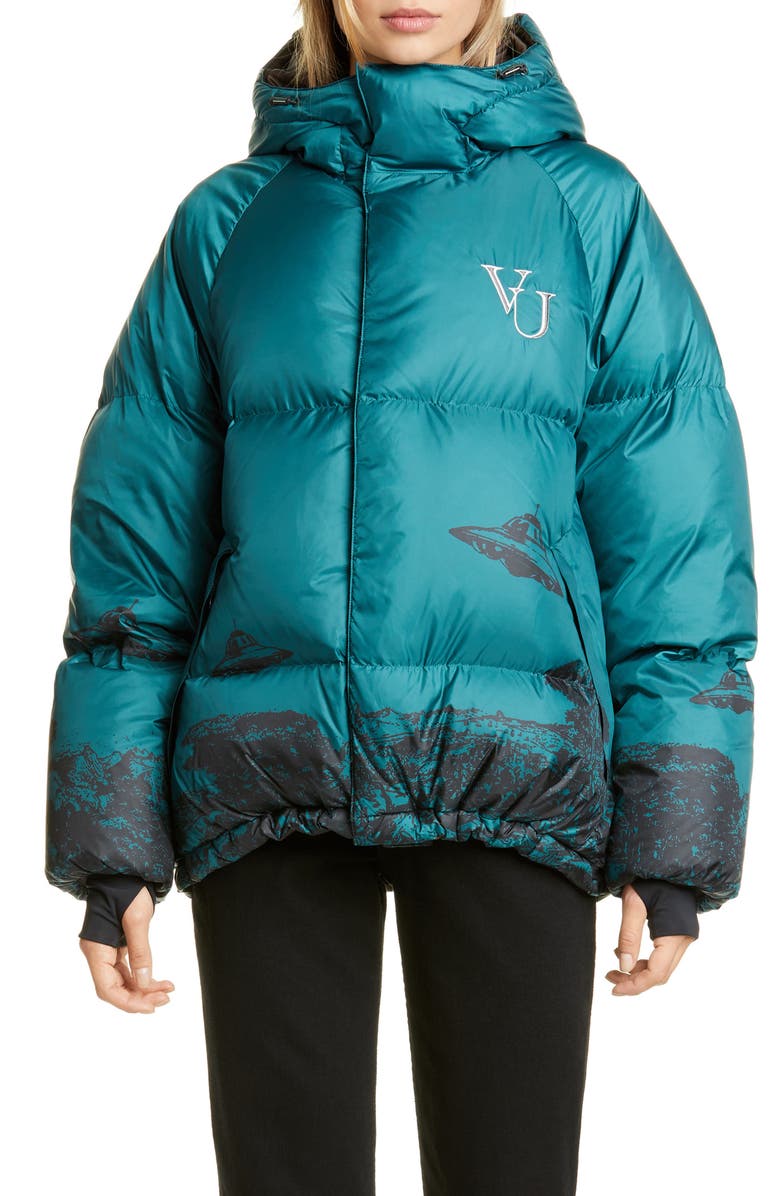 Undercover X Valentino Time Traveler Down Fill Puffer Coat Nordstrom