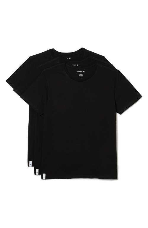 Lacoste 3-Pack Essentials Crewneck T-Shirts at Nordstrom,