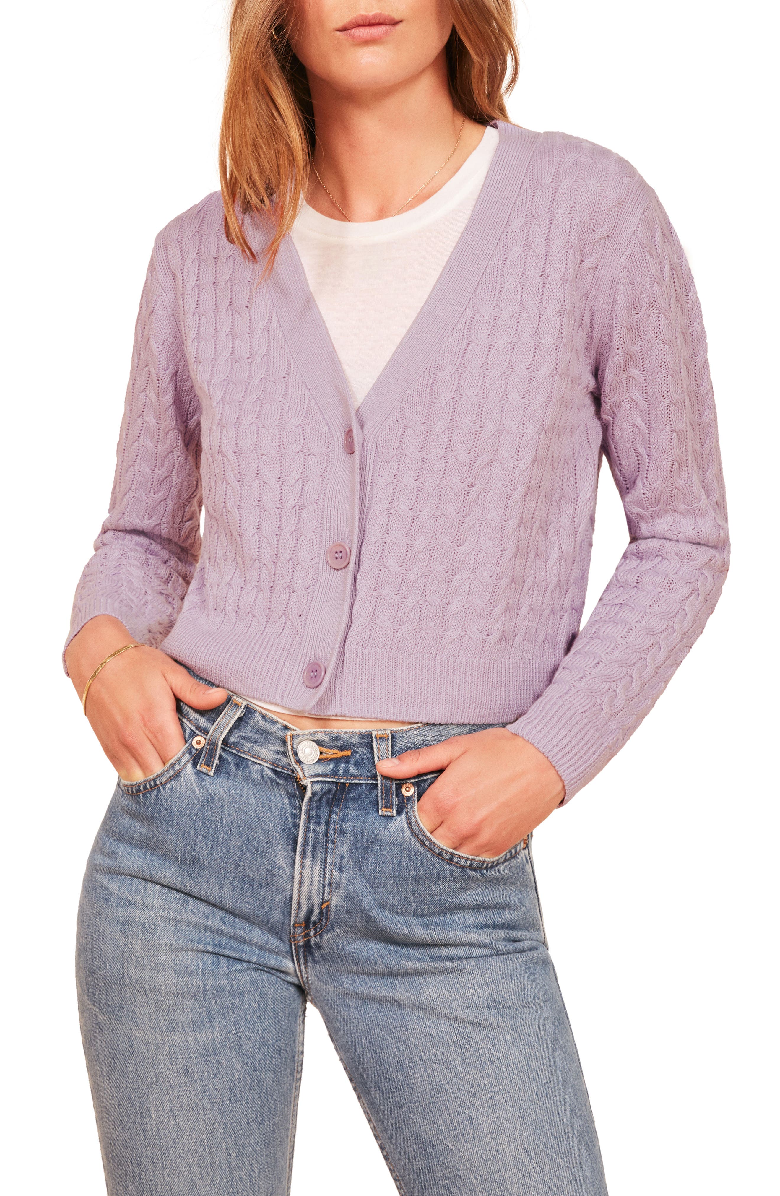 reformation annabelle sweater