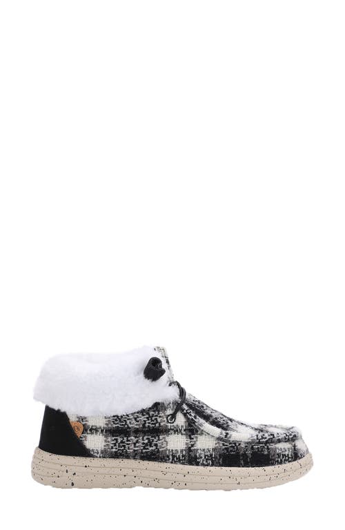 Shop Lamo Cassidy Faux Fur Lined Boot In Black Plaid