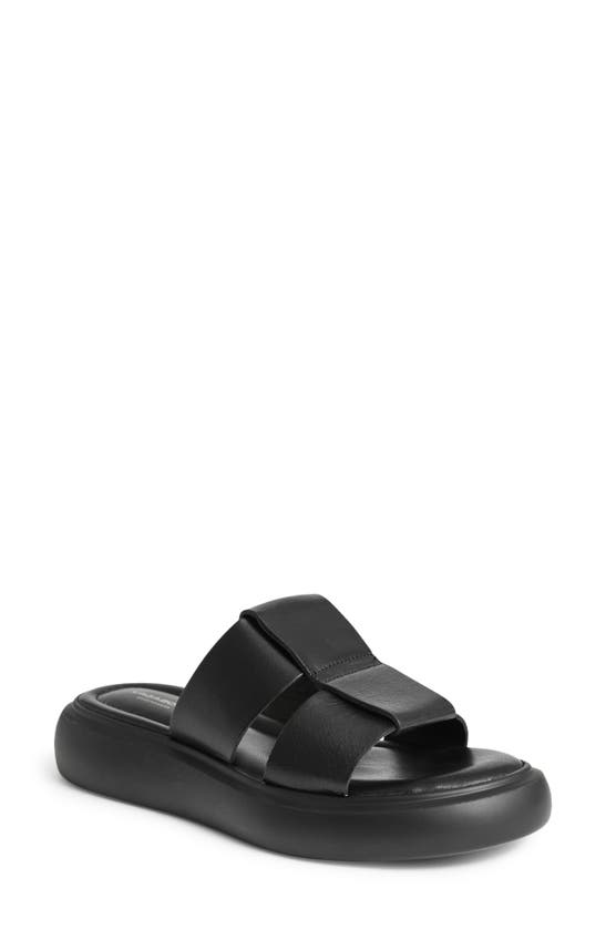 Shop Vagabond Shoemakers Blenda Slide Sandal In Black