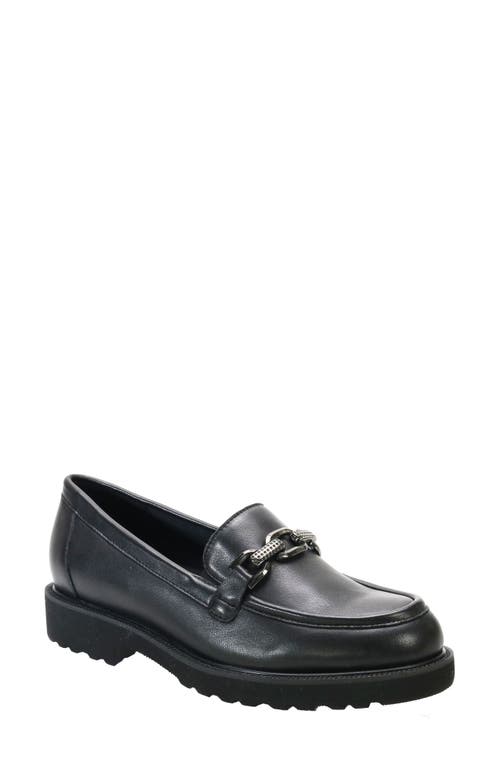 David Tate Magical Loafer In Black Nappa