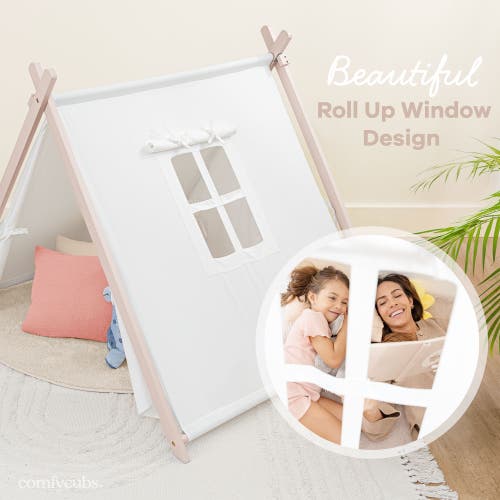 Comfy Cubs Kids Play Tent In Blush