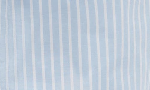WEWOREWHAT WE WORE WHAT STRIPE TIE WAIST STRETCH COTTON SHORTS 